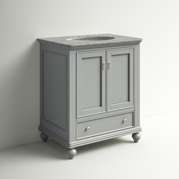 Three Posts™ Launceston 30" W x 21" D x 35" H Single Bathroom Vanity